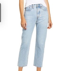Levi’s wedgie high waist cropped